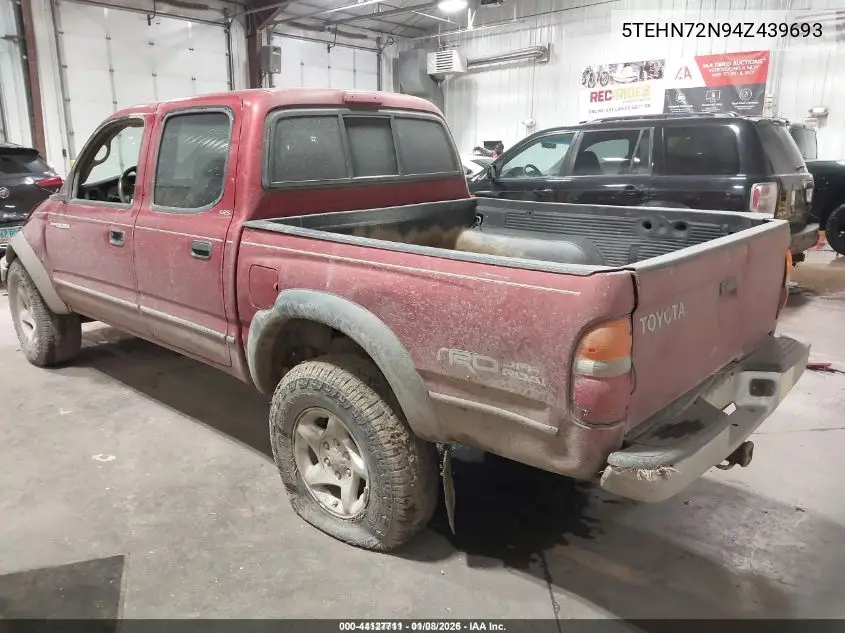 5TEHN72N94Z439693 2004 Toyota Tacoma Base V6
