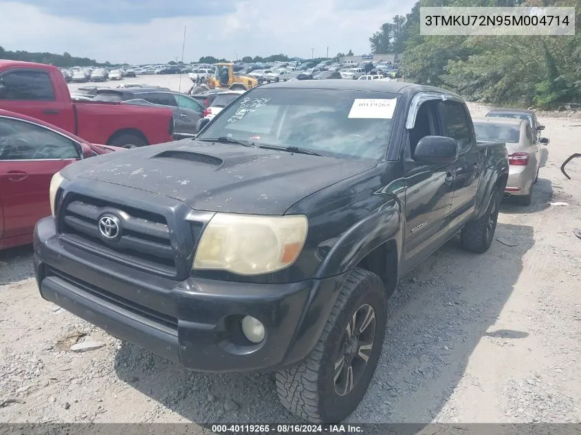 3TMKU72N95M004714 2005 Toyota Tacoma Prerunner V6