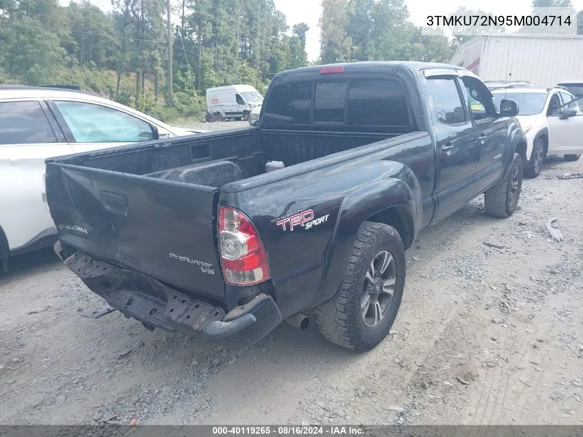 3TMKU72N95M004714 2005 Toyota Tacoma Prerunner V6