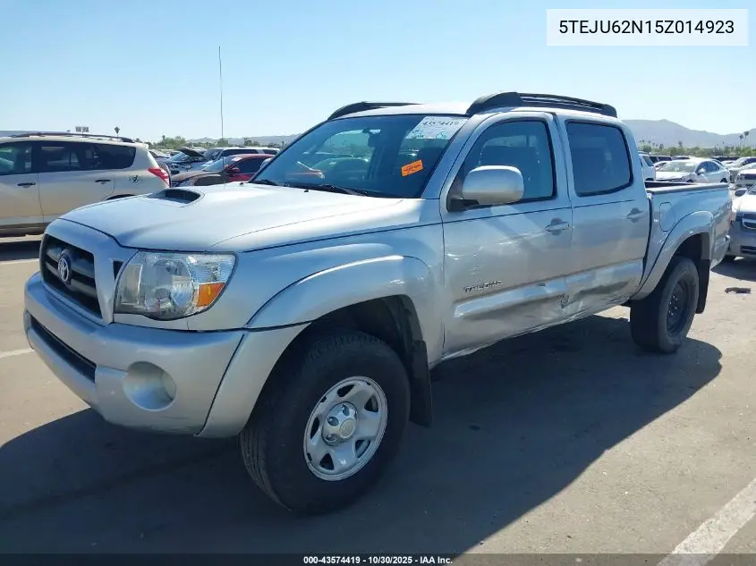 5TEJU62N15Z014923 2005 Toyota Tacoma Prerunner V6