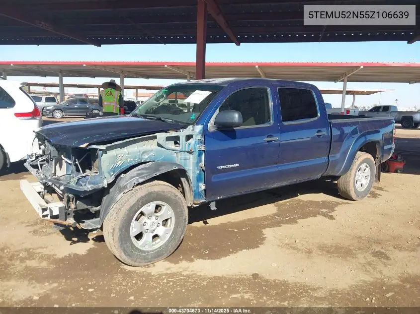 5TEMU52N55Z106639 2005 Toyota Tacoma Base V6