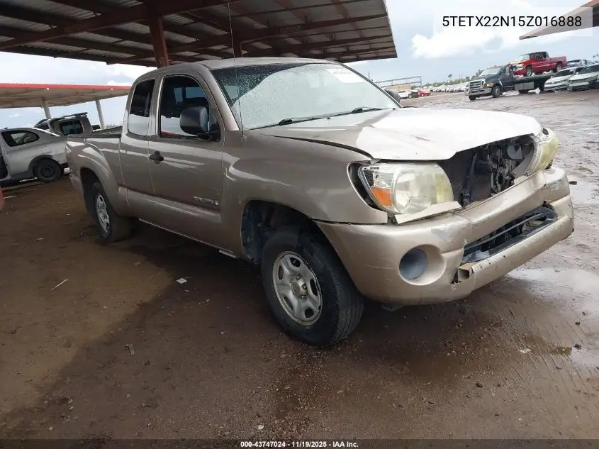 5TETX22N15Z016888 2005 Toyota Tacoma