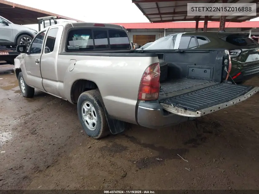 5TETX22N15Z016888 2005 Toyota Tacoma
