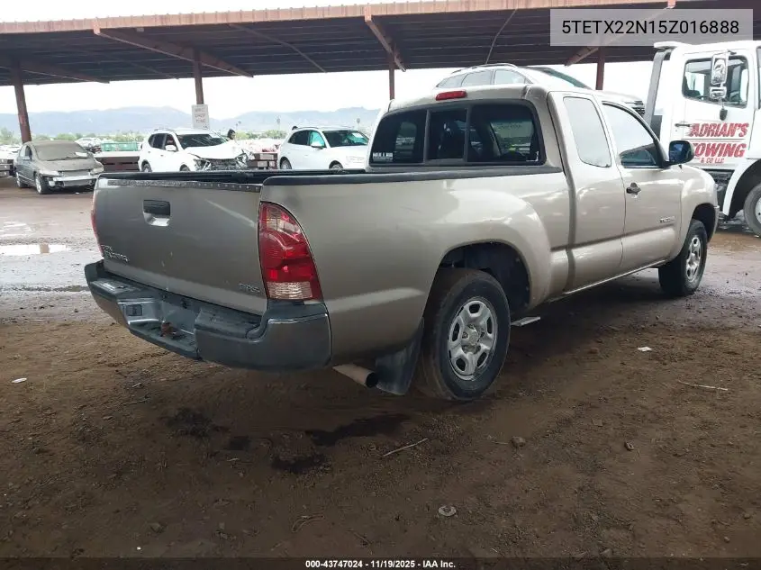 5TETX22N15Z016888 2005 Toyota Tacoma