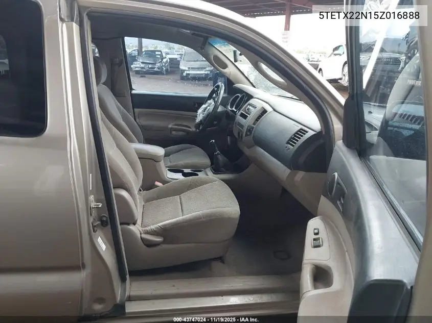 5TETX22N15Z016888 2005 Toyota Tacoma