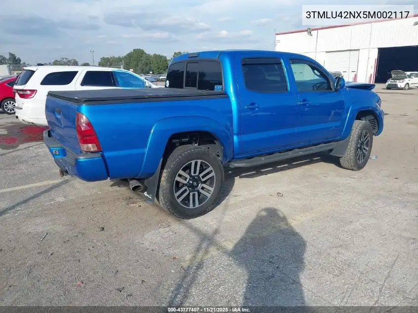 3TMLU42NX5M002117 2005 Toyota Tacoma Base V6