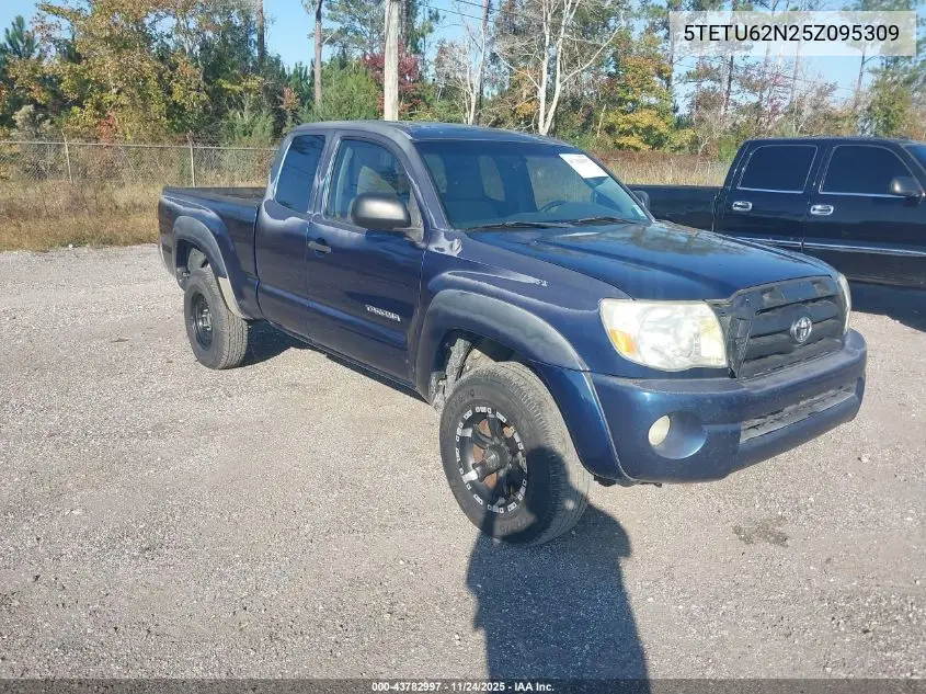 5TETU62N25Z095309 2005 Toyota Tacoma Prerunner V6