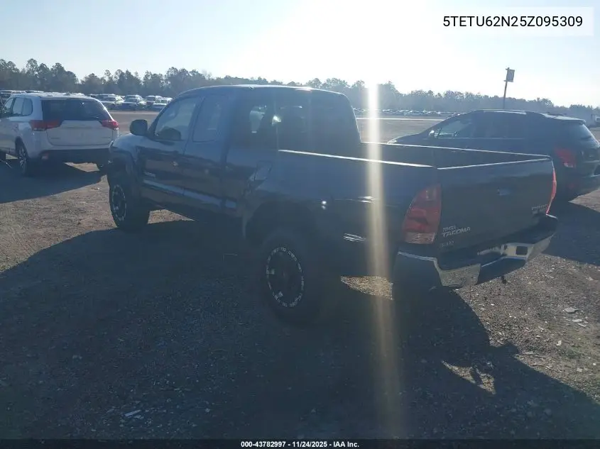 5TETU62N25Z095309 2005 Toyota Tacoma Prerunner V6