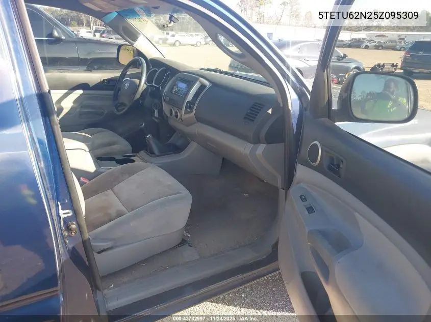 5TETU62N25Z095309 2005 Toyota Tacoma Prerunner V6
