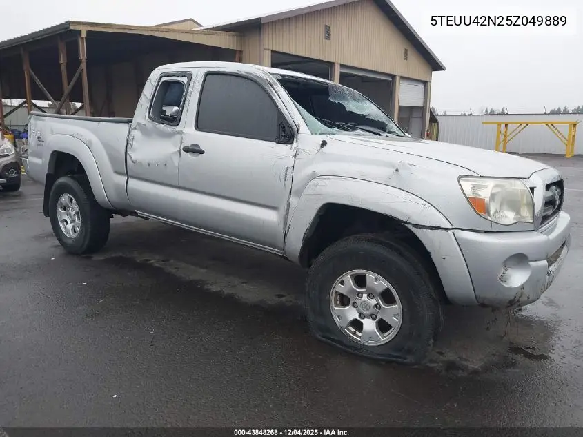 5TEUU42N25Z049889 2005 Toyota Tacoma Base V6