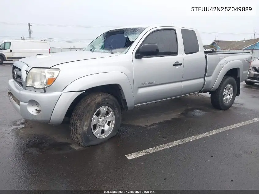 5TEUU42N25Z049889 2005 Toyota Tacoma Base V6