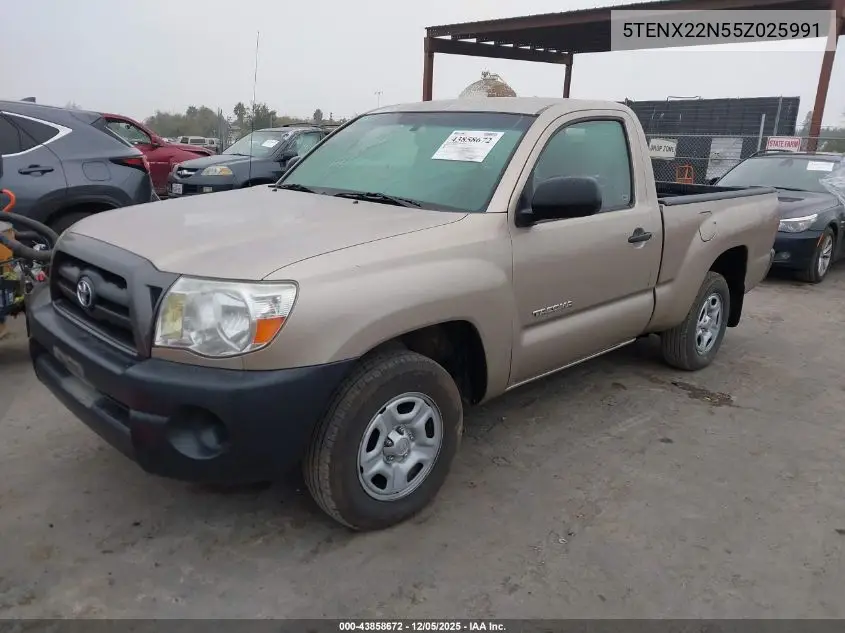 5TENX22N55Z025991 2005 Toyota Tacoma