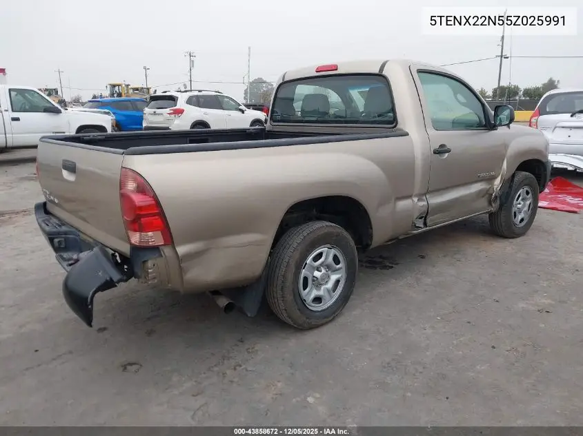 5TENX22N55Z025991 2005 Toyota Tacoma