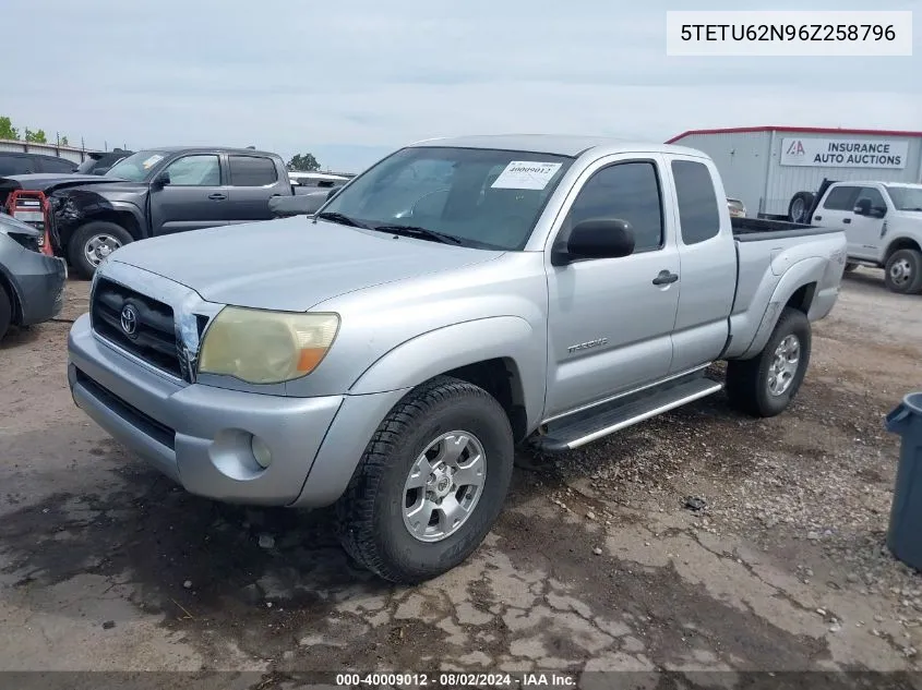 5TETU62N96Z258796 2006 Toyota Tacoma Prerunner V6