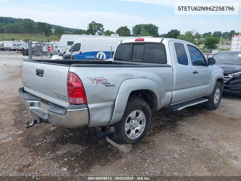 5TETU62N96Z258796 2006 Toyota Tacoma Prerunner V6