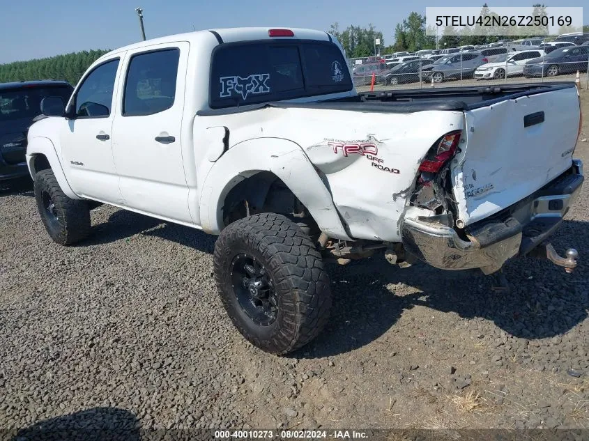 5TELU42N26Z250169 2006 Toyota Tacoma Base V6