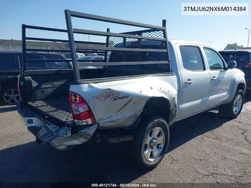 3TMJU62NX6M014384 2006 Toyota Tacoma Prerunner V6