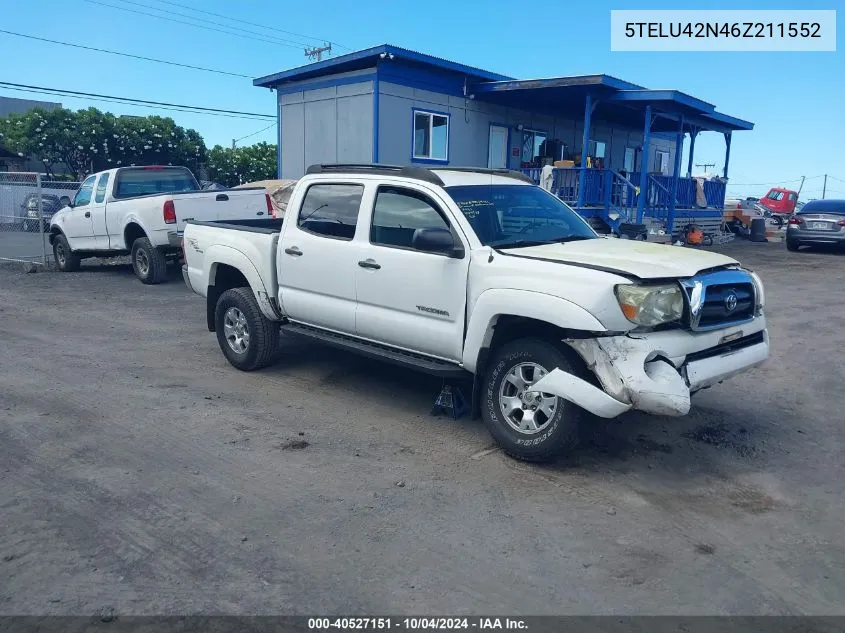 5TELU42N46Z211552 2006 Toyota Tacoma Base V6