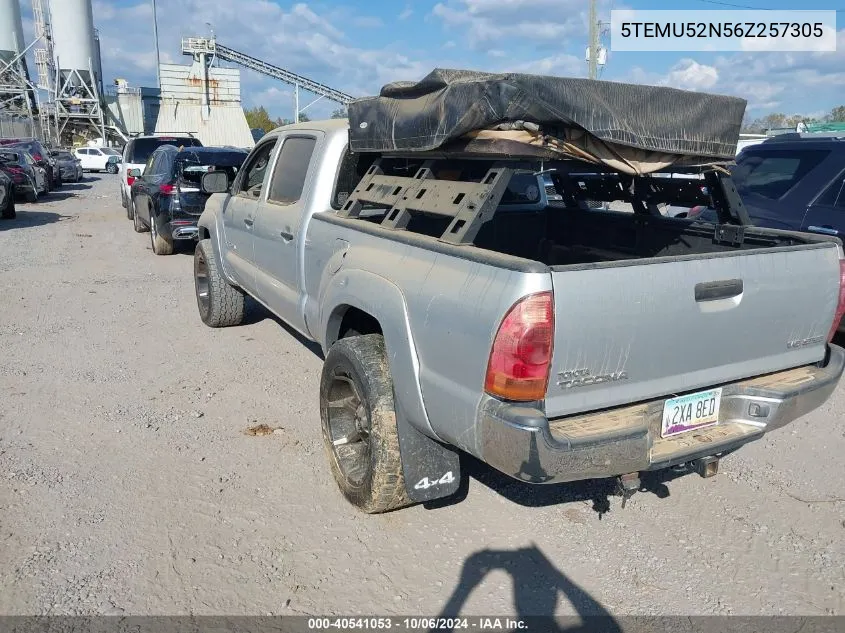 5TEMU52N56Z257305 2006 Toyota Tacoma Base V6