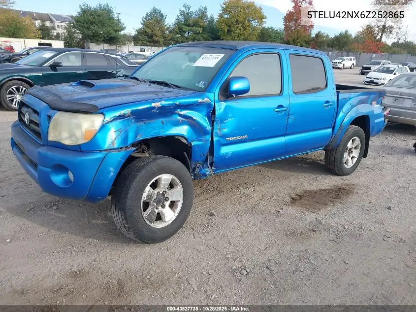 5TELU42NX6Z252865 2006 Toyota Tacoma Base V6