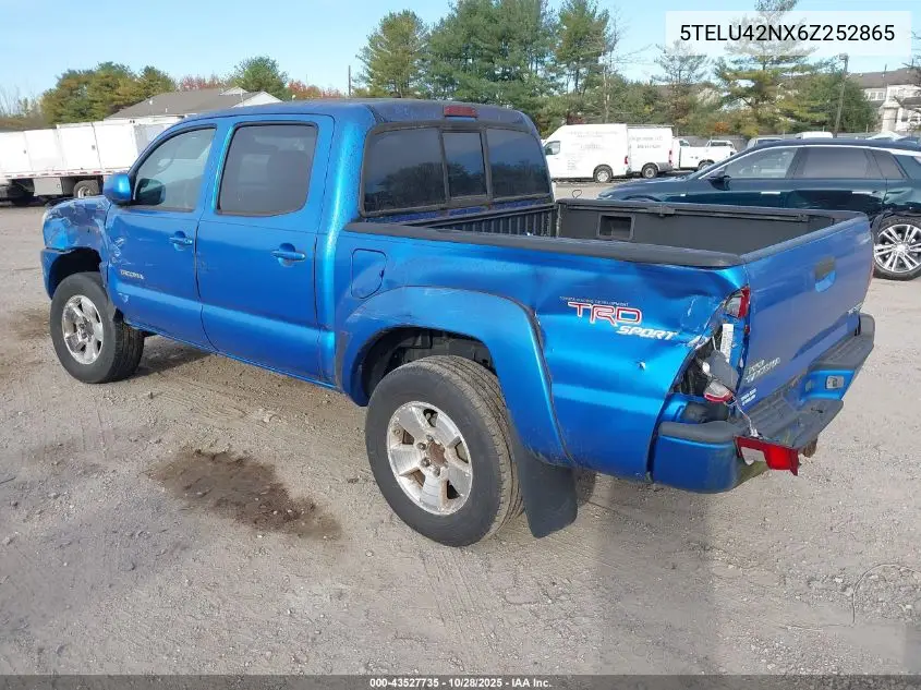 5TELU42NX6Z252865 2006 Toyota Tacoma Base V6