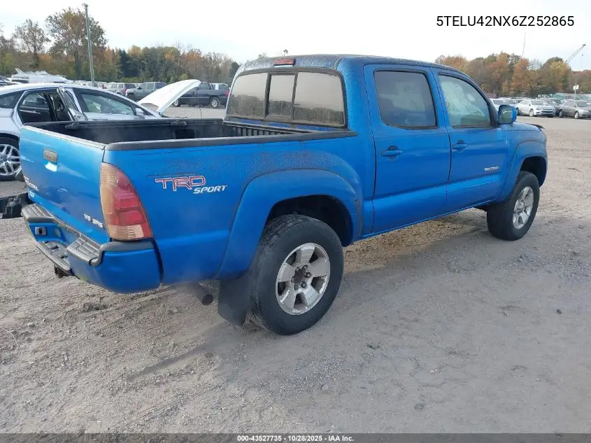 5TELU42NX6Z252865 2006 Toyota Tacoma Base V6