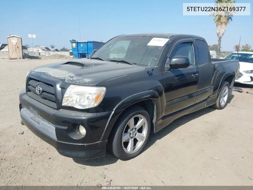 5TETU22N36Z169377 2006 Toyota Tacoma V6