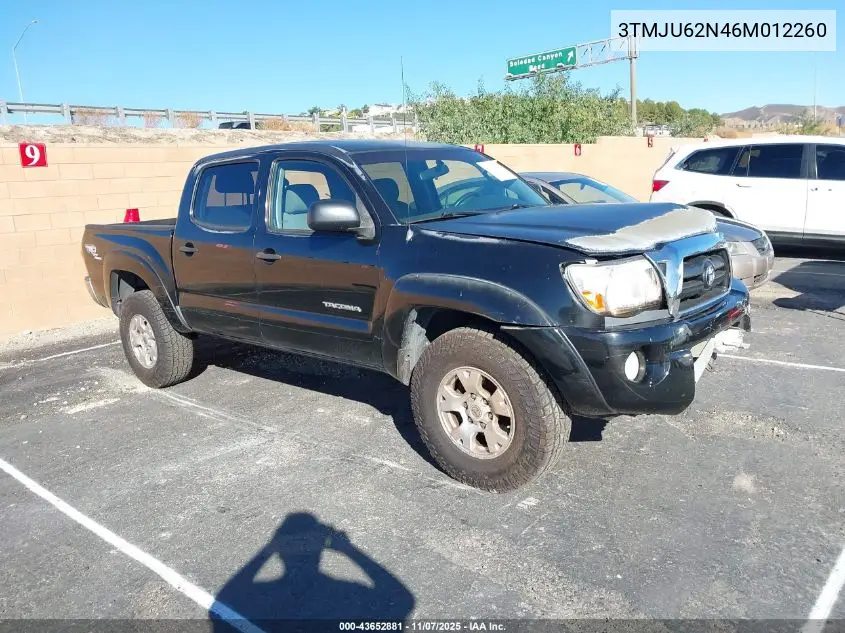 3TMJU62N46M012260 2006 Toyota Tacoma Prerunner V6