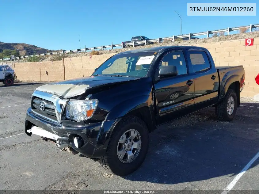3TMJU62N46M012260 2006 Toyota Tacoma Prerunner V6
