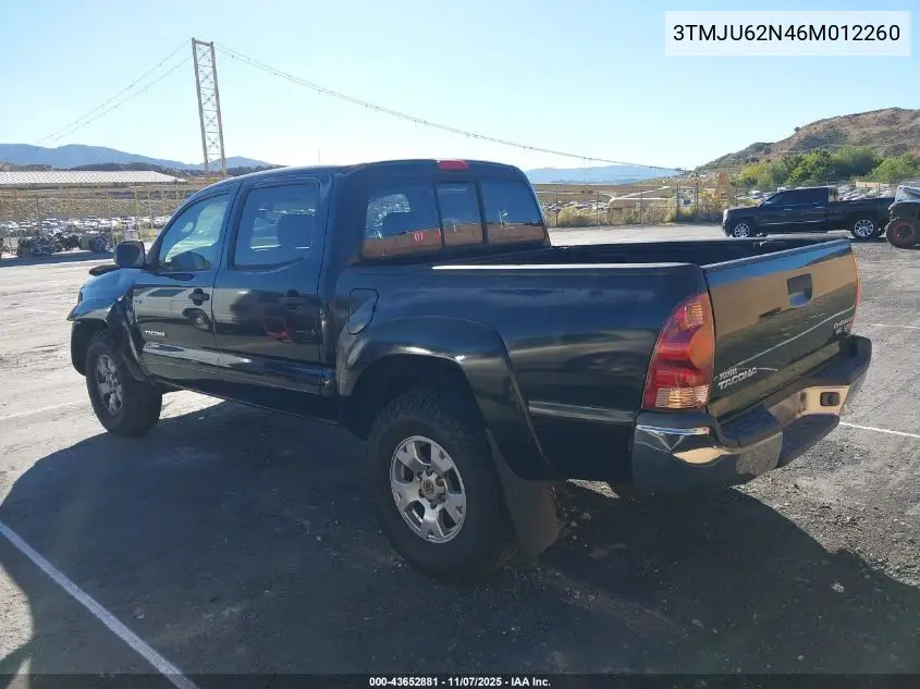 3TMJU62N46M012260 2006 Toyota Tacoma Prerunner V6