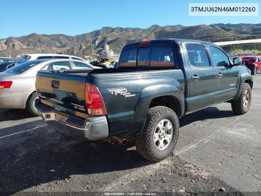 3TMJU62N46M012260 2006 Toyota Tacoma Prerunner V6