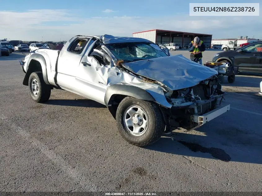 5TEUU42N86Z238726 2006 Toyota Tacoma Base V6
