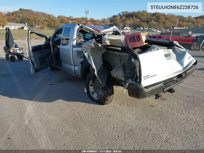 5TEUU42N86Z238726 2006 Toyota Tacoma Base V6