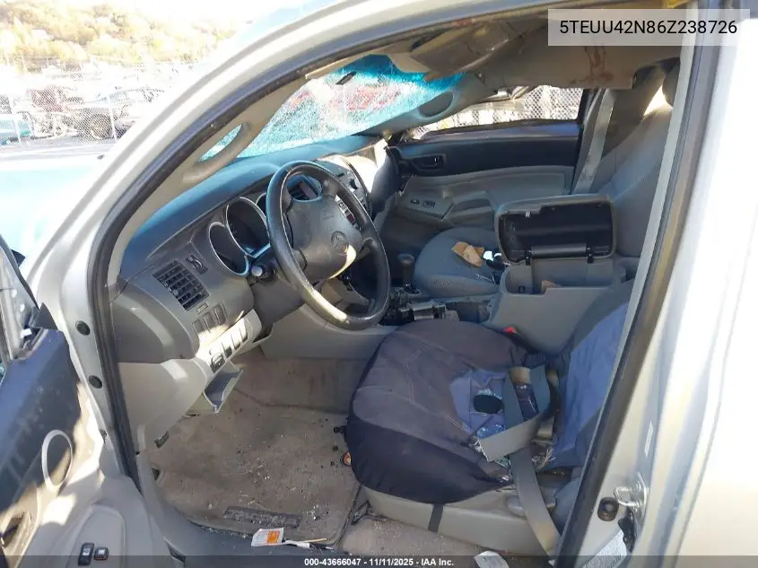 5TEUU42N86Z238726 2006 Toyota Tacoma Base V6