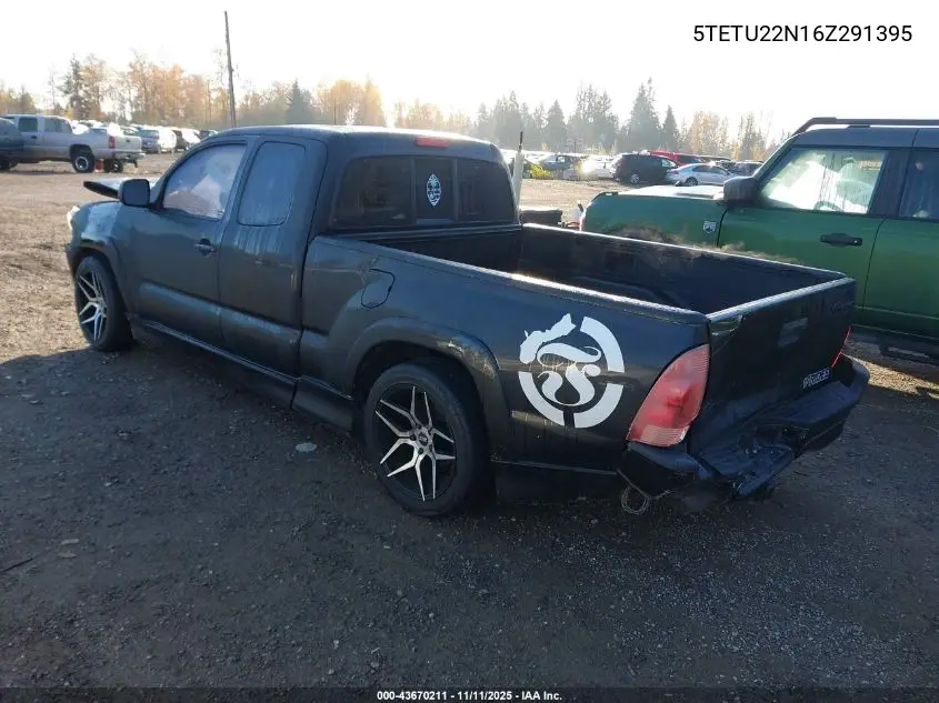 5TETU22N16Z291395 2006 Toyota Tacoma V6