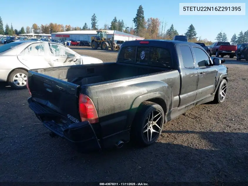 5TETU22N16Z291395 2006 Toyota Tacoma V6