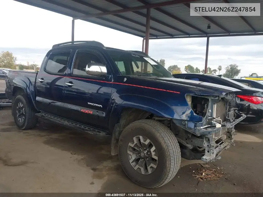 5TELU42N26Z247854 2006 Toyota Tacoma Base V6