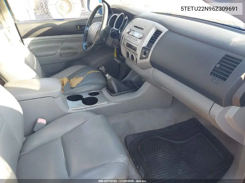 5TETU22N96Z309691 2006 Toyota Tacoma V6