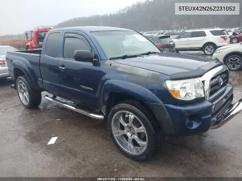5TEUX42N26Z231052 2006 Toyota Tacoma