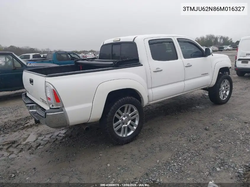 3TMJU62N86M016327 2006 Toyota Tacoma Prerunner V6