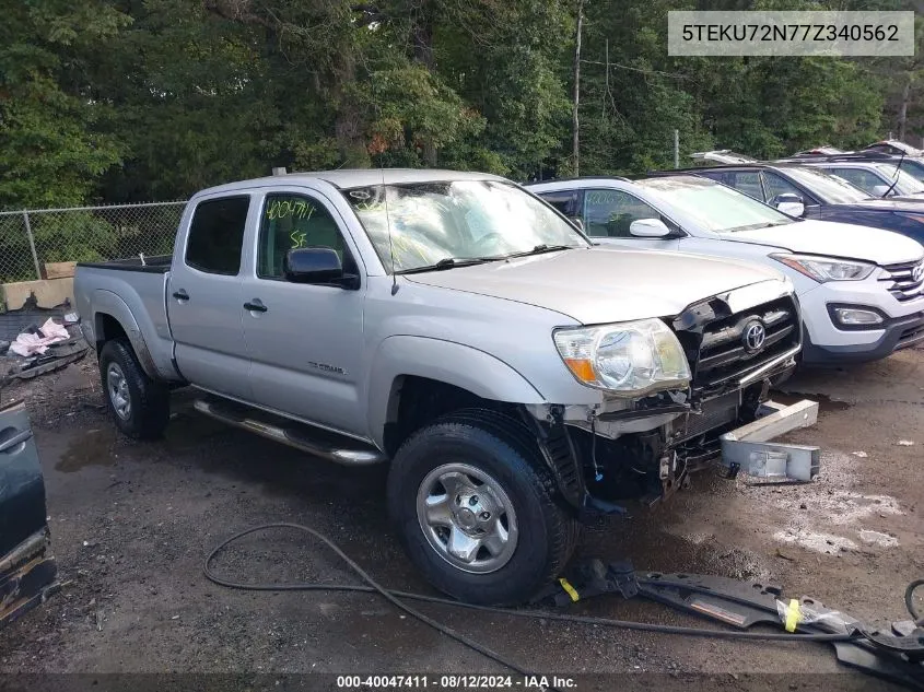 5TEKU72N77Z340562 2007 Toyota Tacoma Prerunner V6