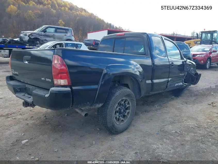 5TEUU42N67Z334369 2007 Toyota Tacoma Base V6