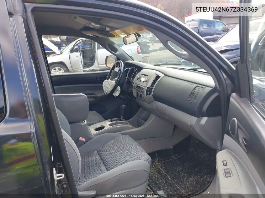 5TEUU42N67Z334369 2007 Toyota Tacoma Base V6