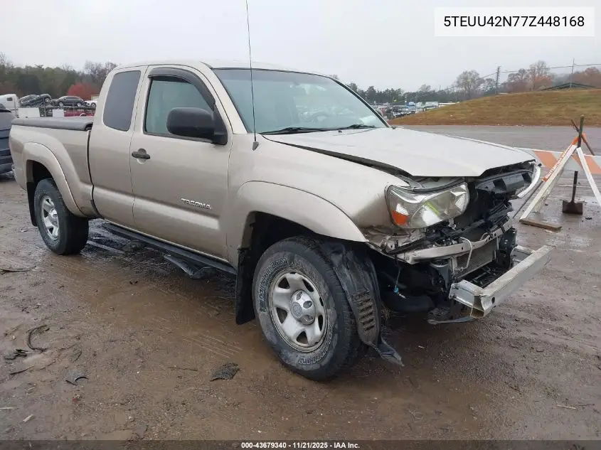 5TEUU42N77Z448168 2007 Toyota Tacoma Base V6