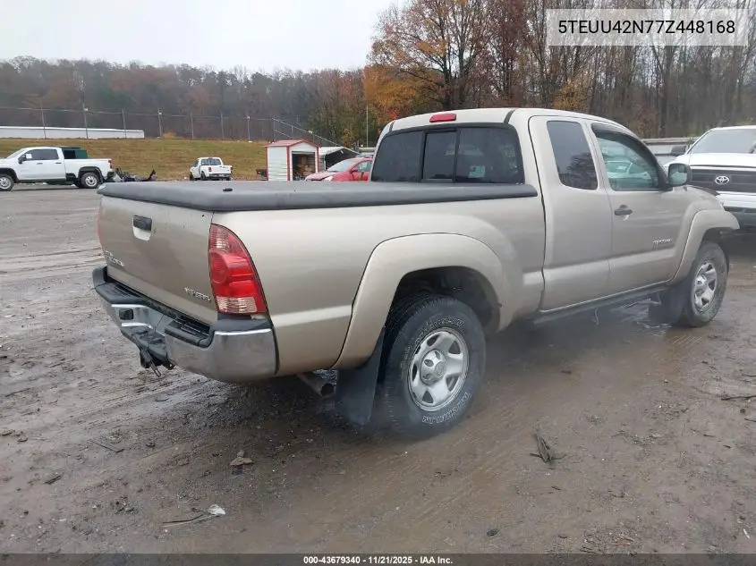 5TEUU42N77Z448168 2007 Toyota Tacoma Base V6