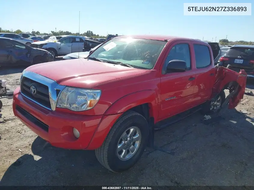 5TEJU62N27Z336893 2007 Toyota Tacoma Prerunner V6