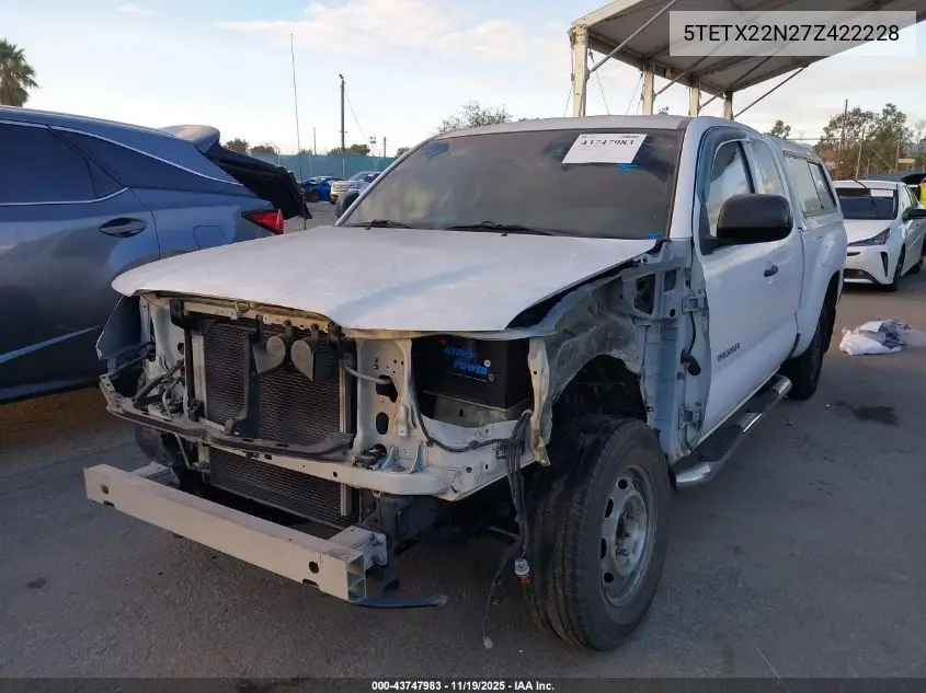 5TETX22N27Z422228 2007 Toyota Tacoma