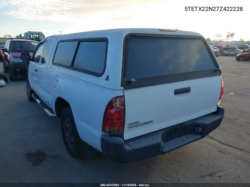 5TETX22N27Z422228 2007 Toyota Tacoma