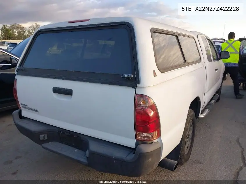 5TETX22N27Z422228 2007 Toyota Tacoma
