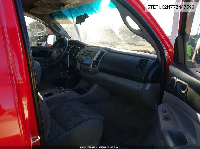 5TETU62N77Z447593 2007 Toyota Tacoma Prerunner V6